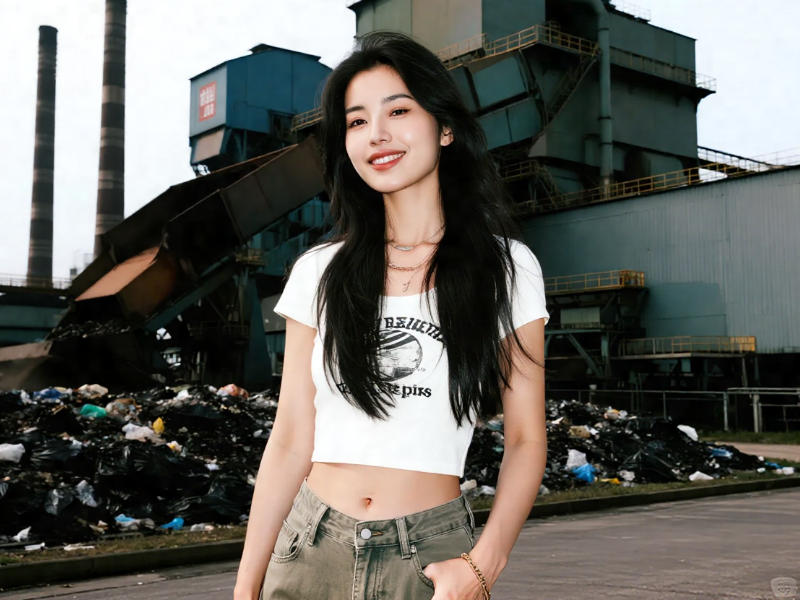 垃圾焚燒鍋爐煙現(xiàn)場圖