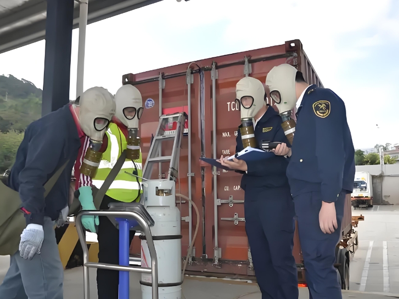 出入境檢疫熏蒸處理后空間殘留濃度標準